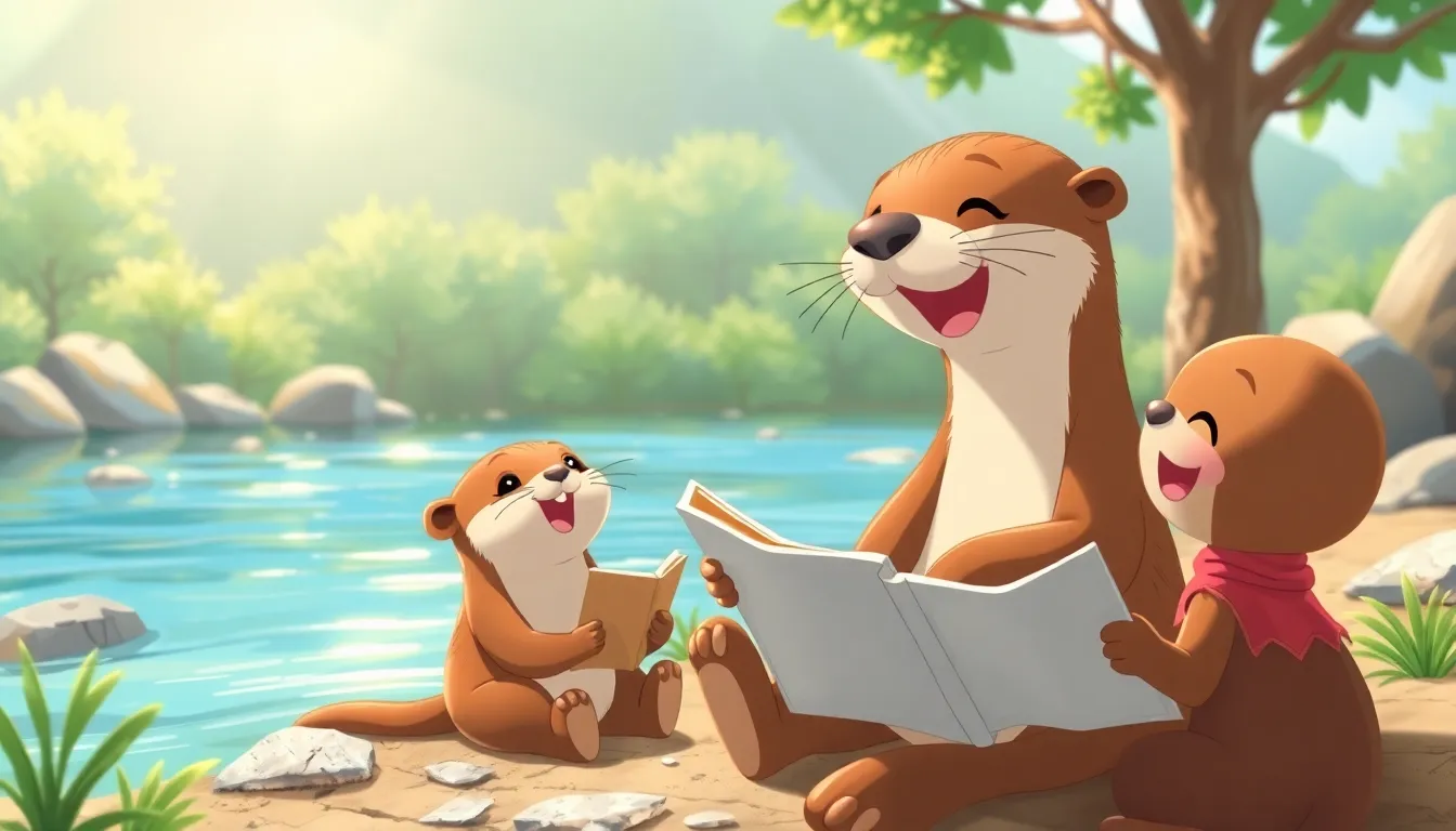 Lola la Loutre et l'Océan Secret 9 Illustration de Une Nouvelle Aventure