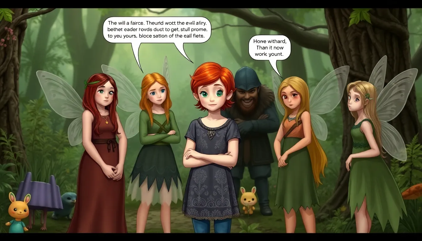 Emma et les Gardiens de la Forêt 3 Illustration de La Menace qui Plane