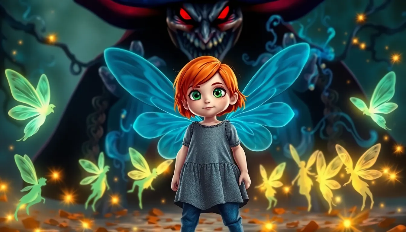 Emma et les Gardiens de la Forêt 5 Illustration du Combat des Gardiens