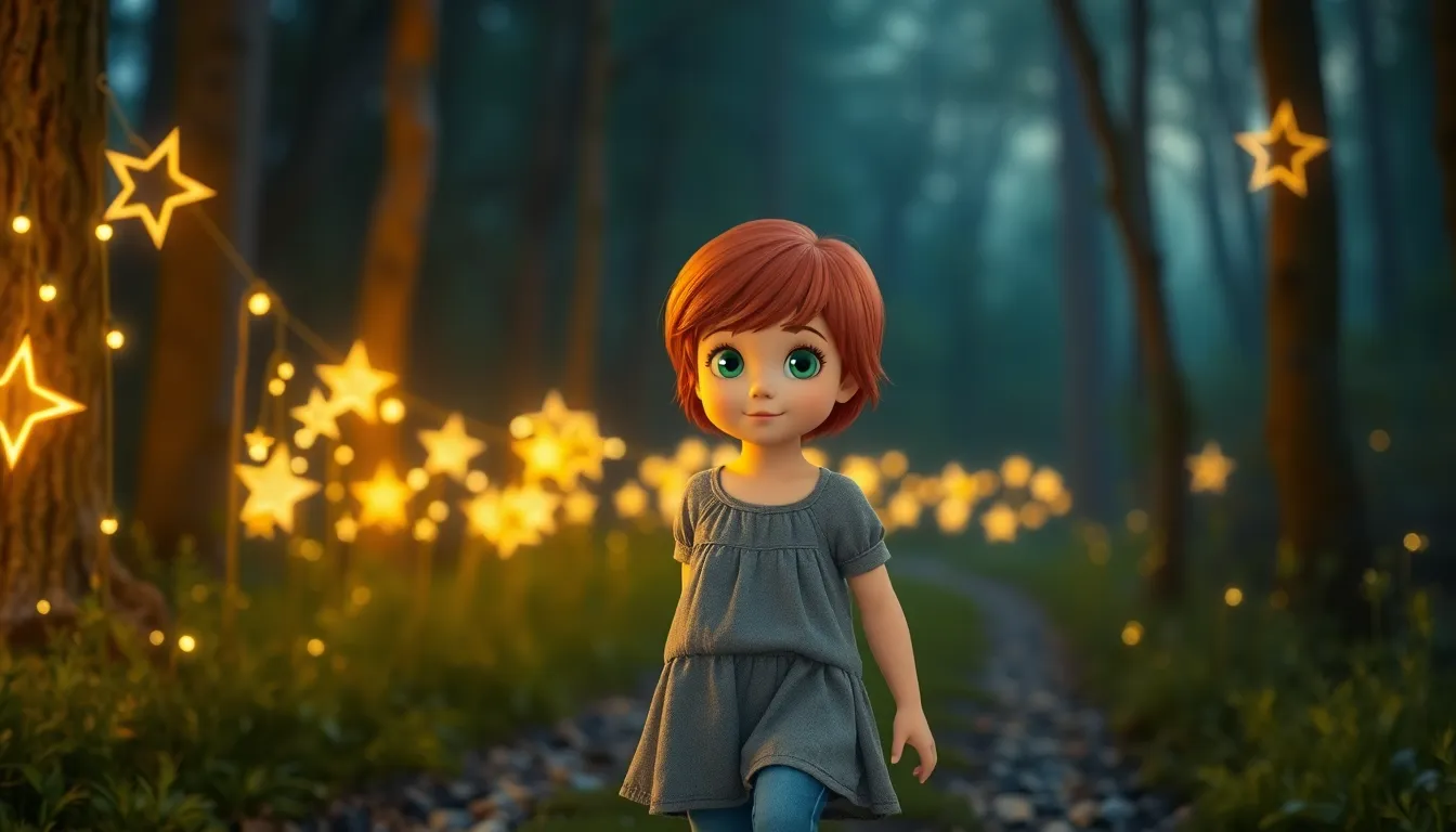 Emma et les Gardiens de la Forêt 7 Illustration de Le Retour à la Maison