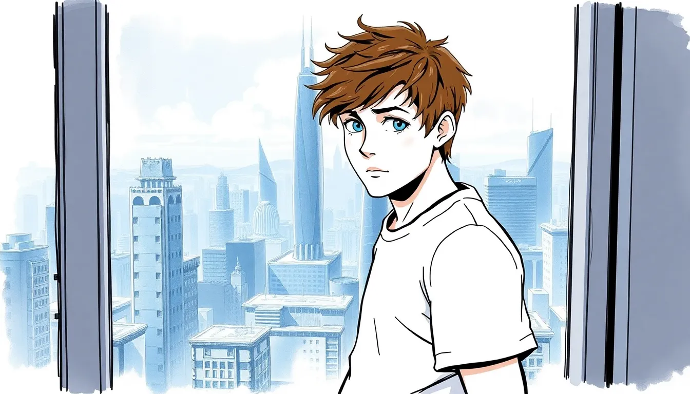 Le Voyageur de l'Aube : Quêtes d'identité dans le temps et l'espace 1 Illustration de Réveil dans un monde inconnu