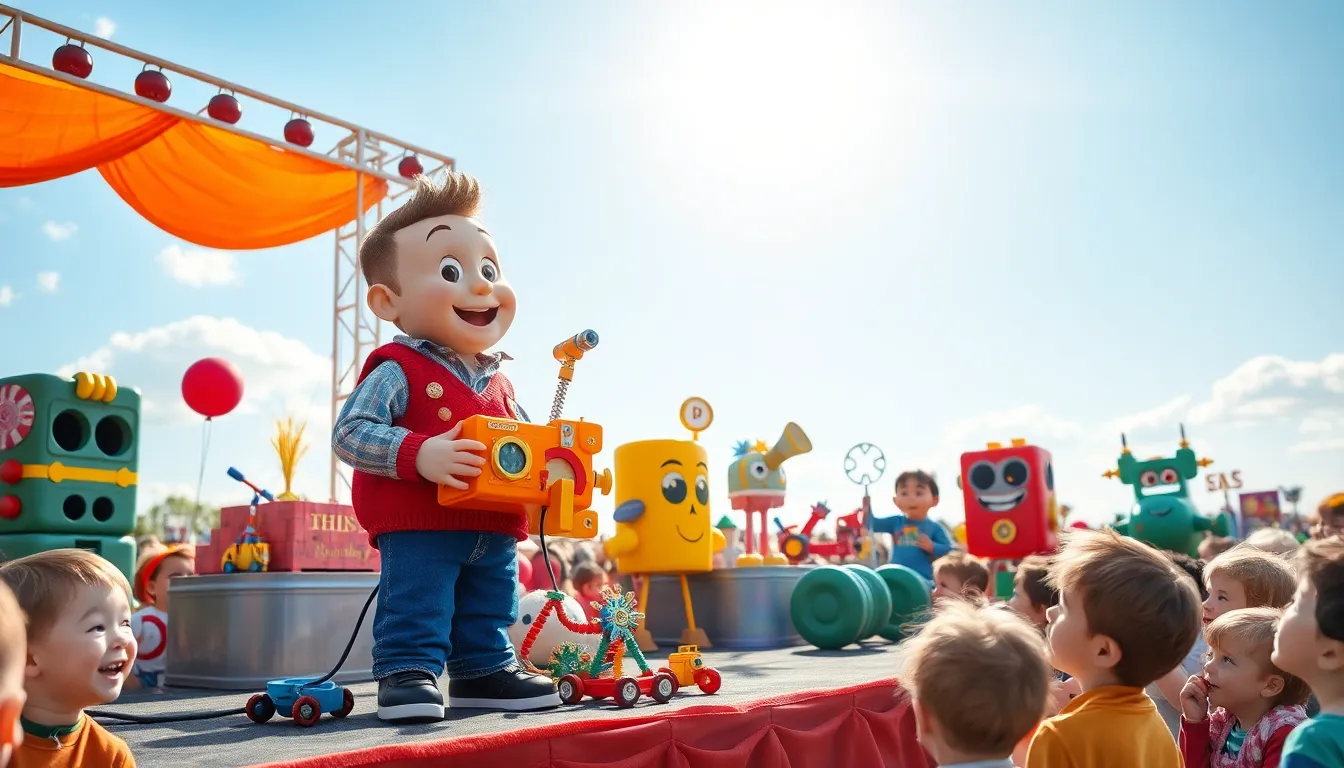 Bobby le Bricoleur et ses Inventions Drôles 6 Illustration du Grand Concours de Bricolage