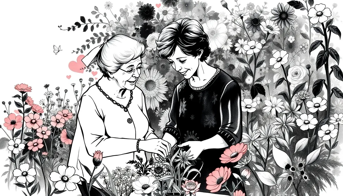 Illustration du Jardin de Souvenirs