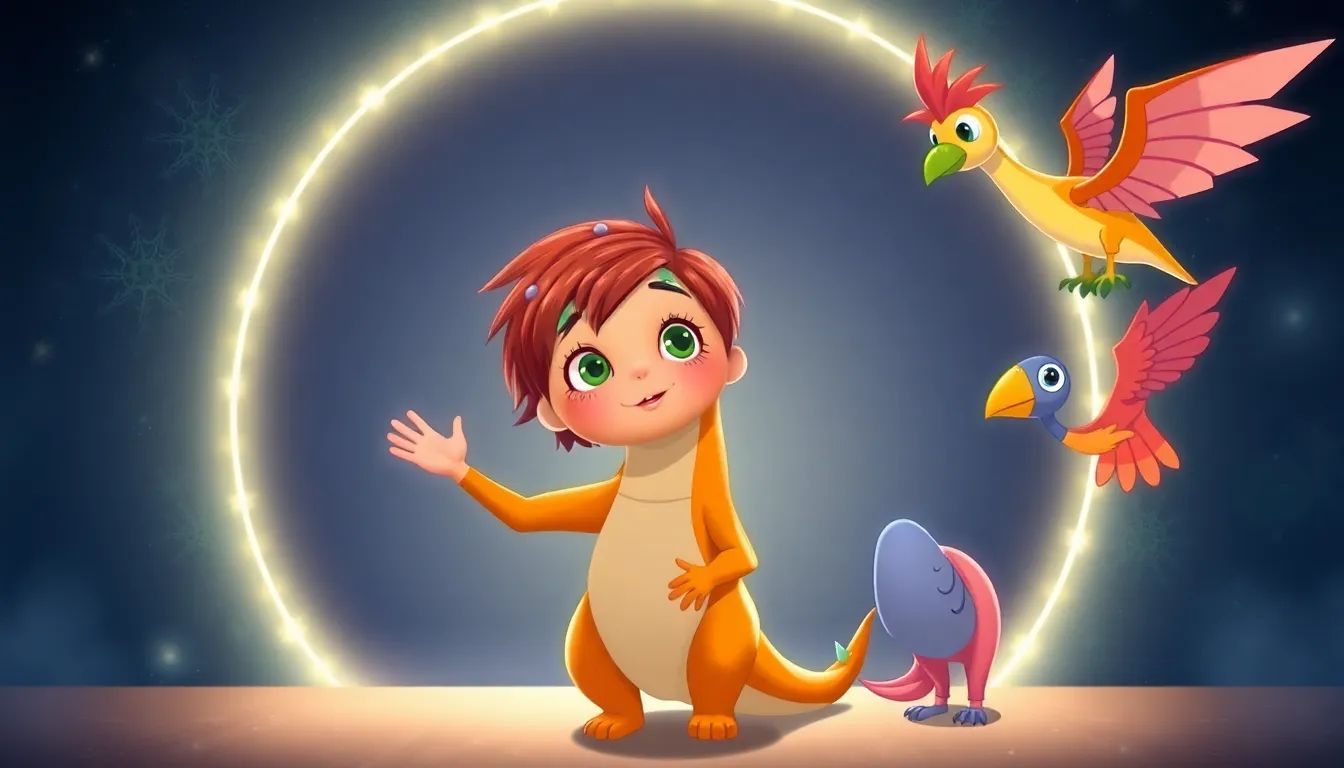 Le Voyage de Luna au Pays des Rêves 5 Illustration de Le Retour à la Maison