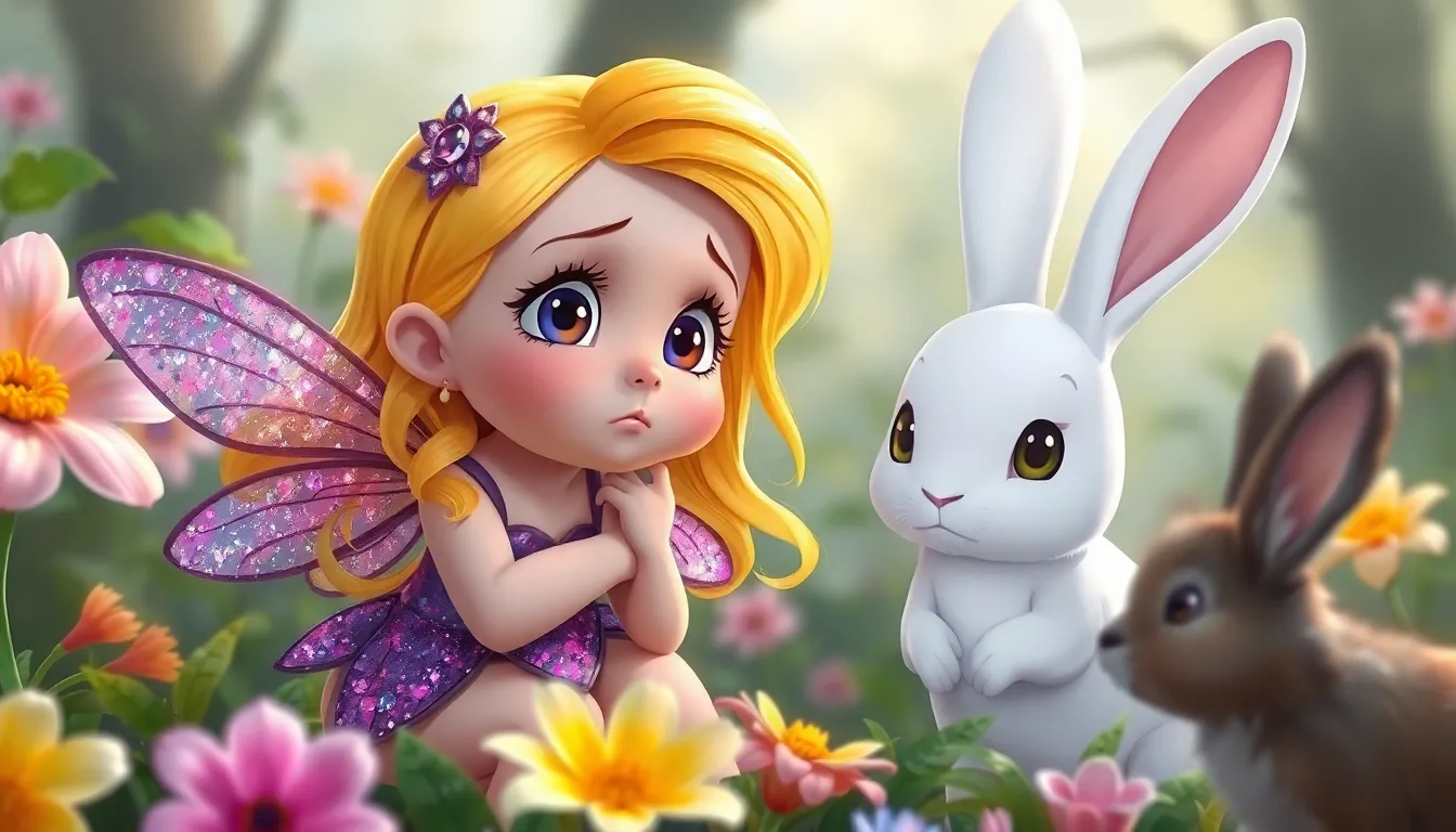 La Petite Fée et la Poussière Magique 4 Illustration de Le Problème de la Poussière