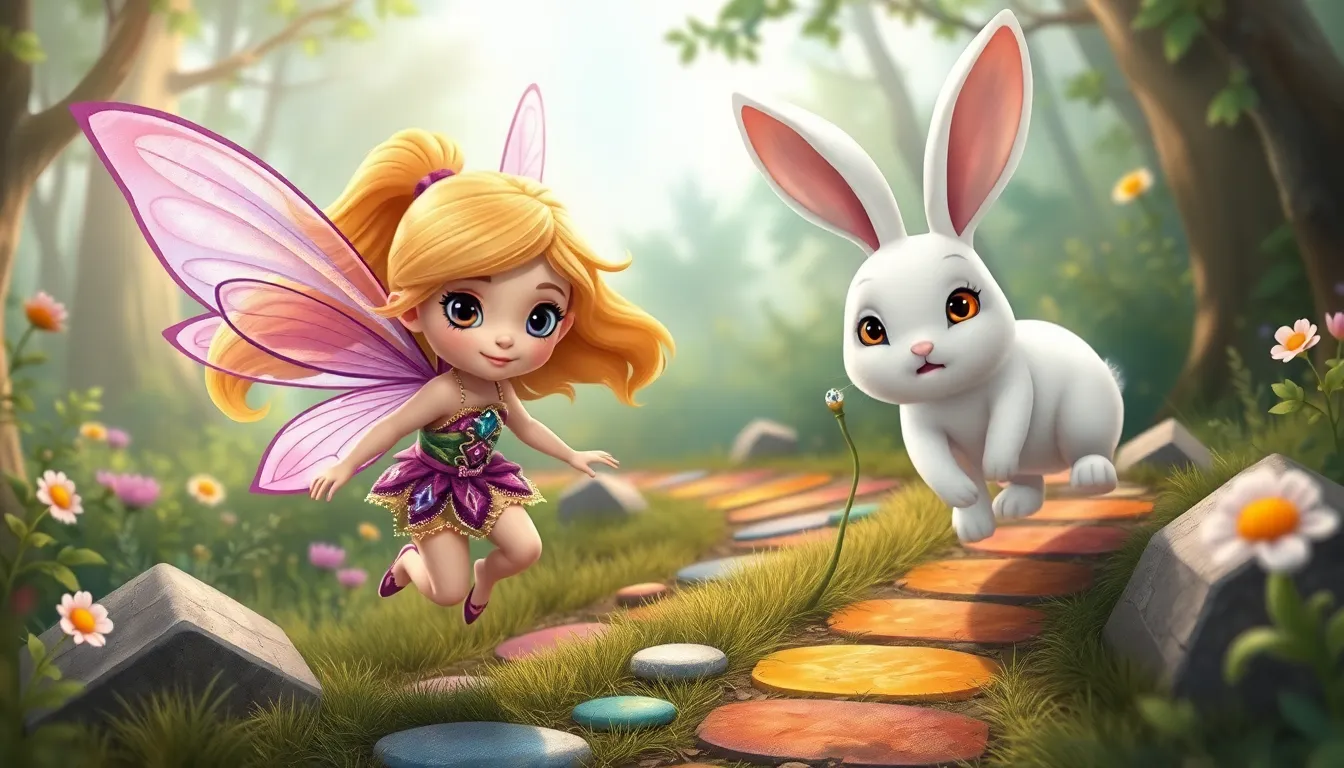 La Petite Fée et la Poussière Magique 5 Illustration de La Quête de la Récupération