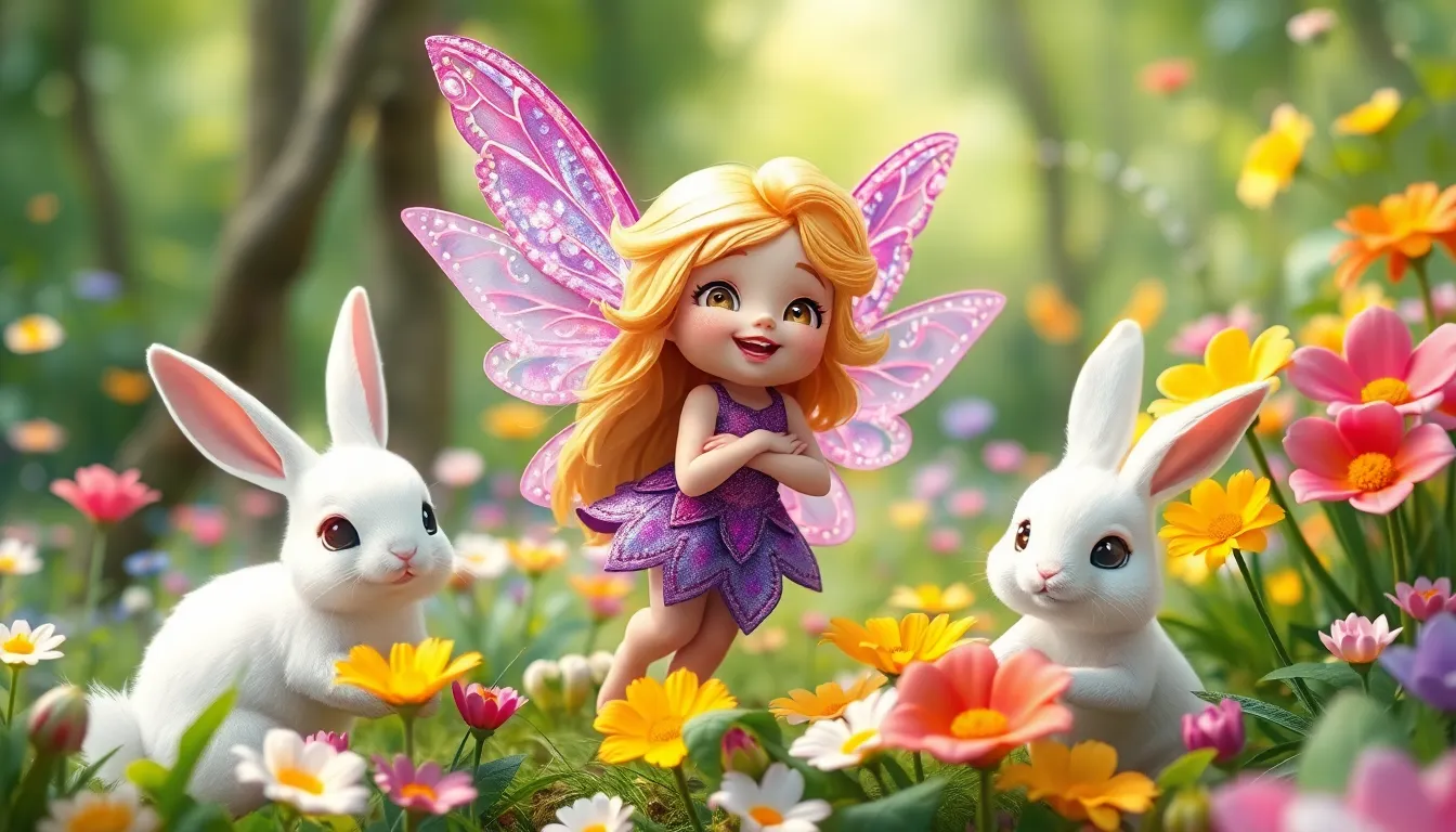 La Petite Fée et la Poussière Magique 6 Illustration du Retour et de la Réparation