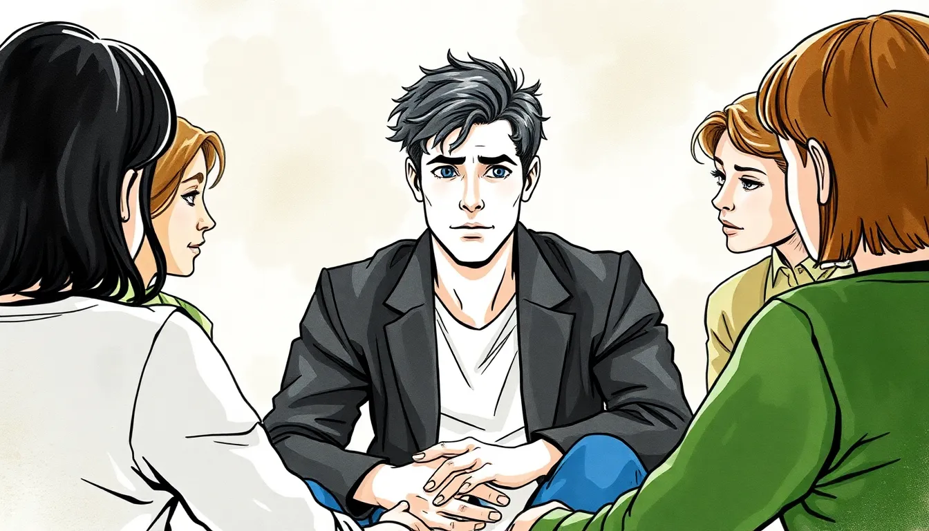 Illustration de la Rencontre avec une communauté de soutien