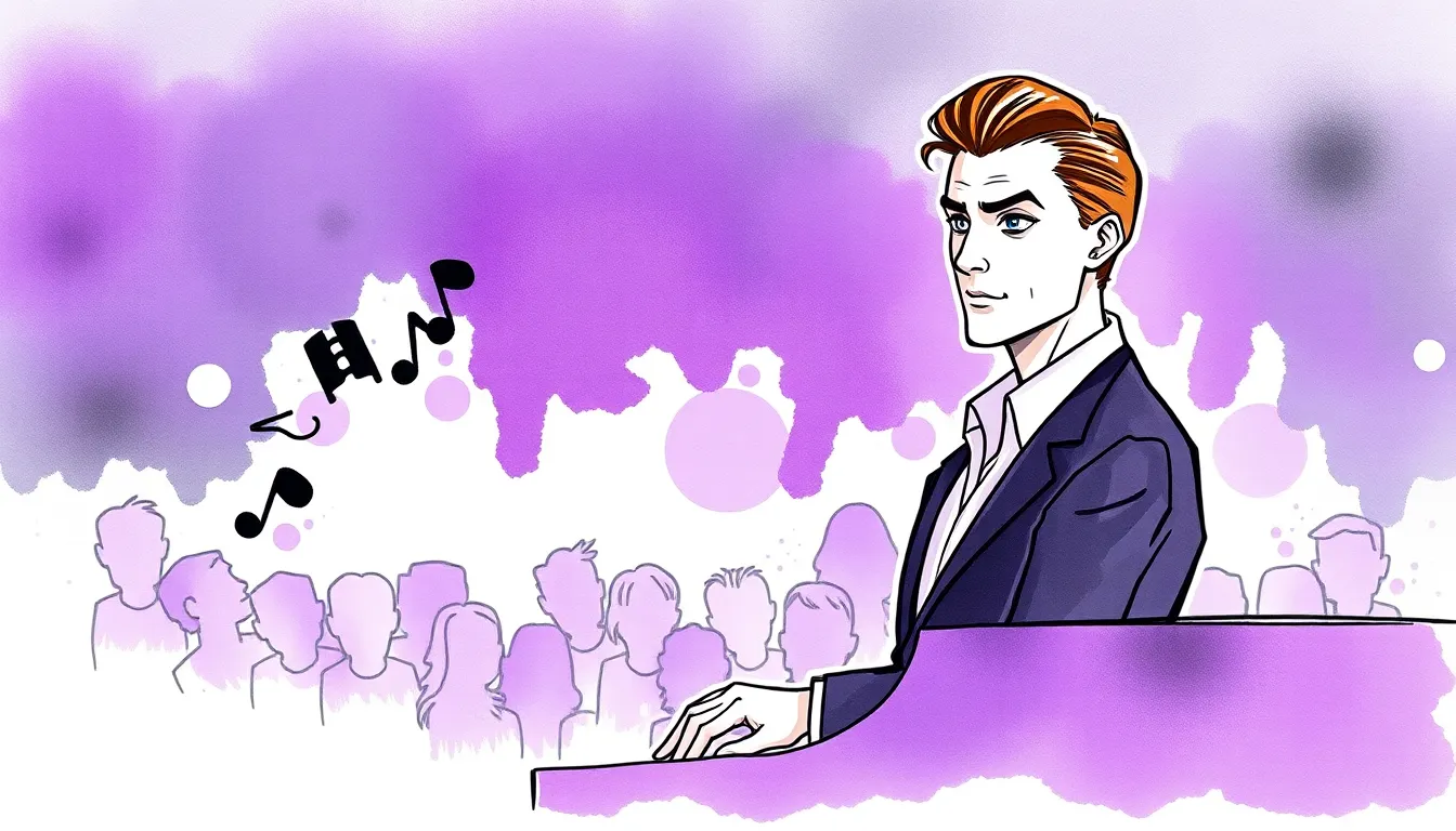 Illustration de La première performance vibrante