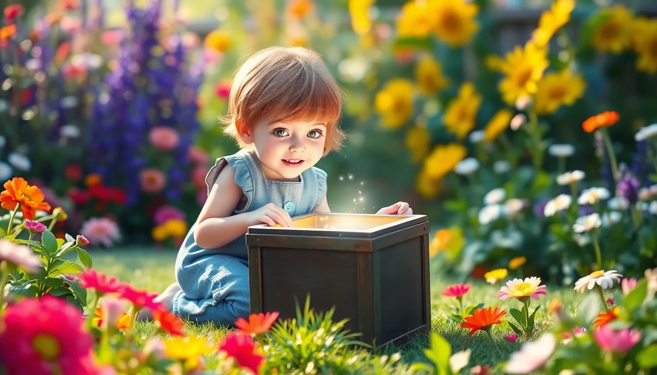 Illustration de La Découverte de la Boîte