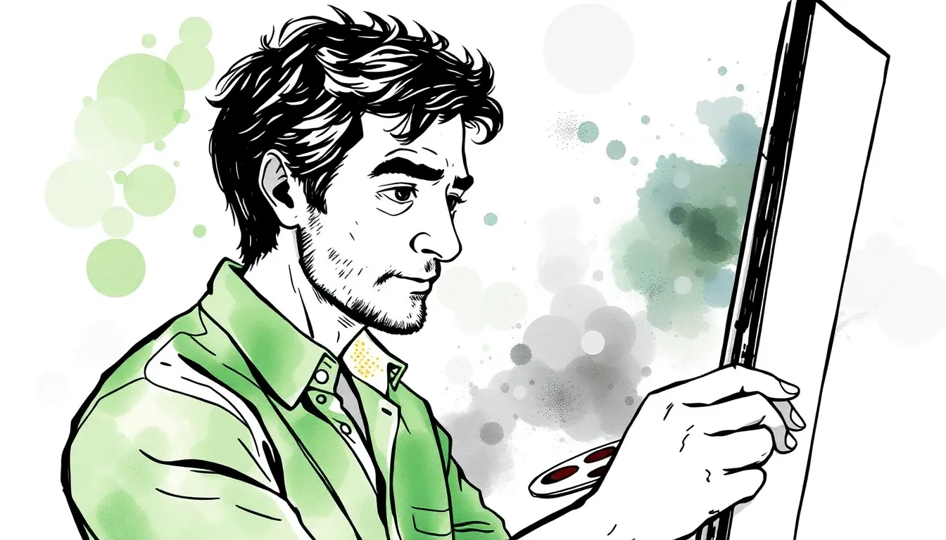 Le Peintre des Émotions : L'Art de Guérir par la Peinture 3 Illustration de La Guérison par l'Art