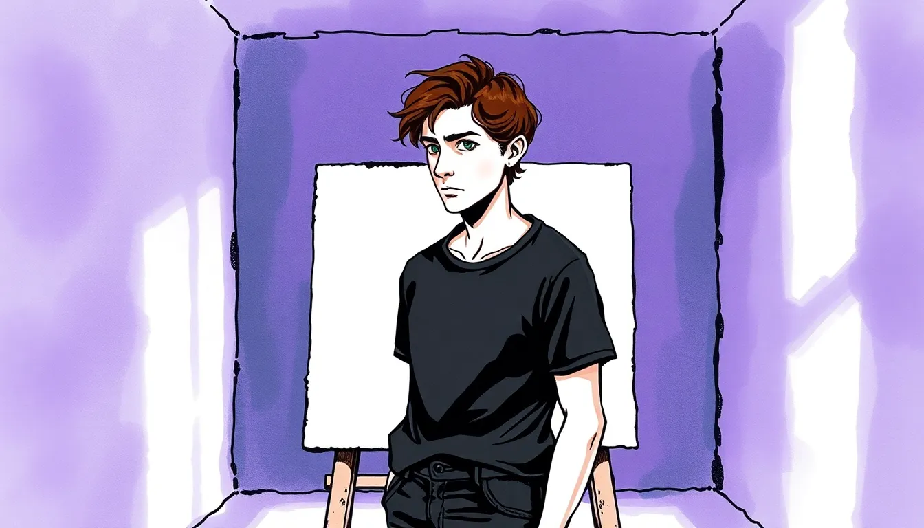 Le Peintre des Émotions : L'Art de Guérir par la Peinture 4 Illustration de Confrontation avec le Passé : Les Fantômes d'Antoine