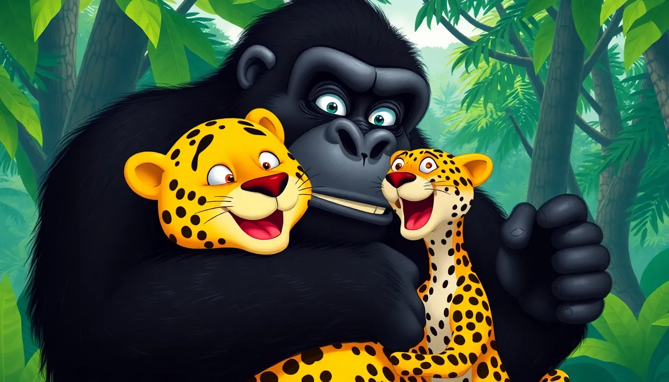 Illustration de La Câline de Gaston