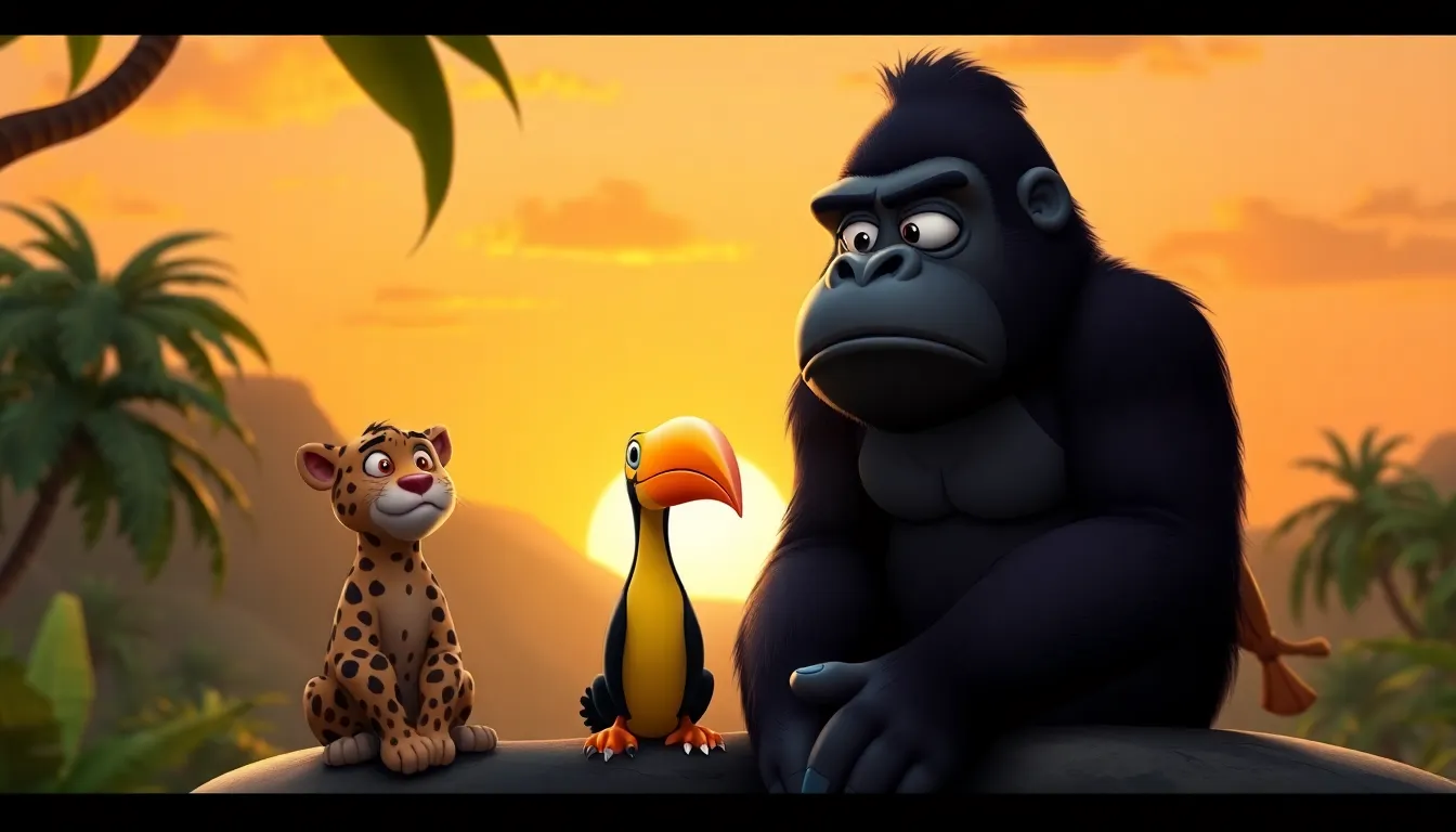 Illustration de L'Amitié avant tout