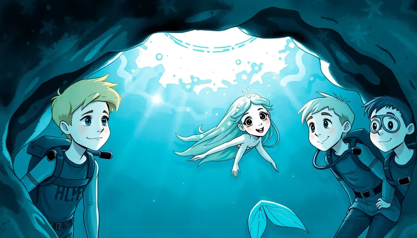 Illustration des Secrets des Profondeurs