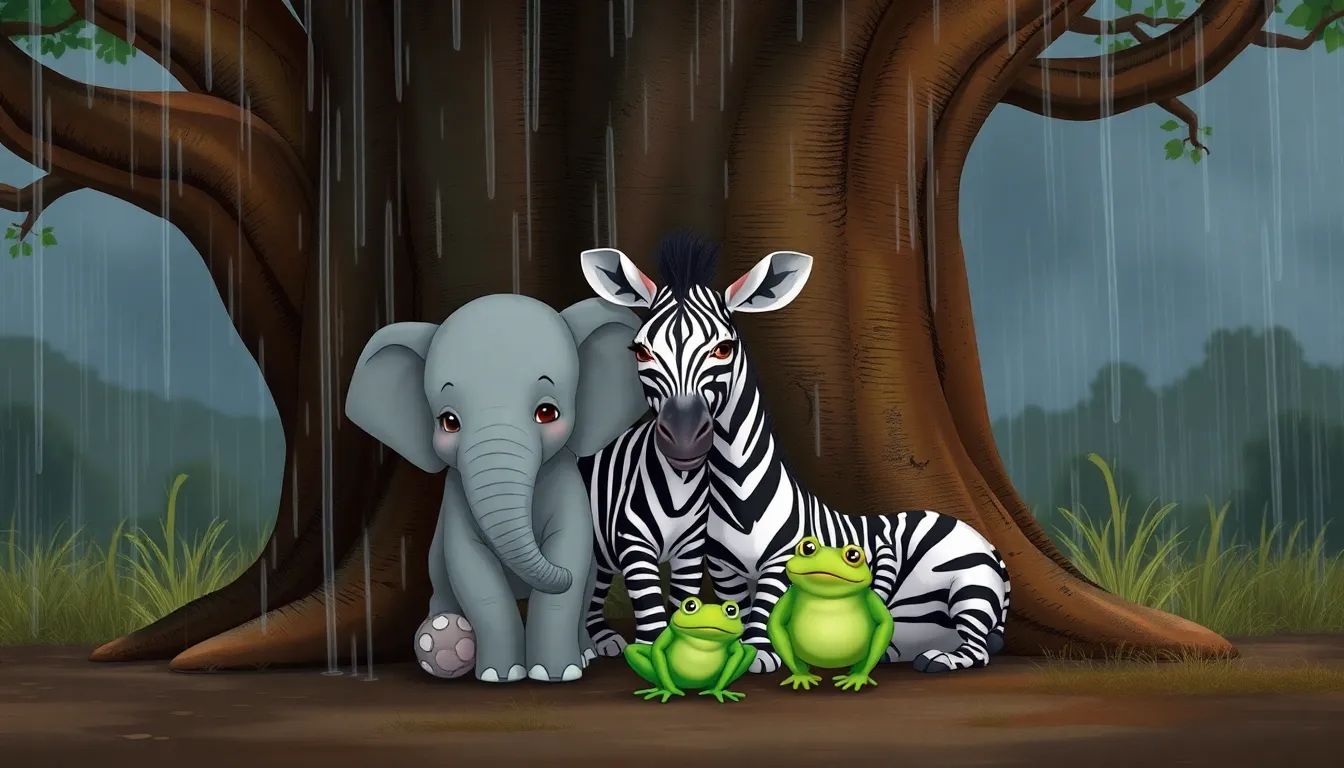 Illustration de La Tempête Inattendue