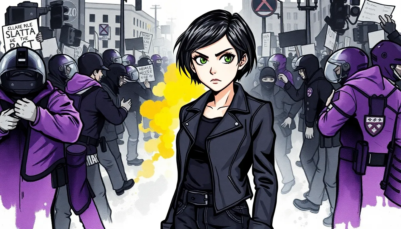 Les Murs Invisibles : La lutte pour la liberté de pensée 5 Illustration de La confrontation finale