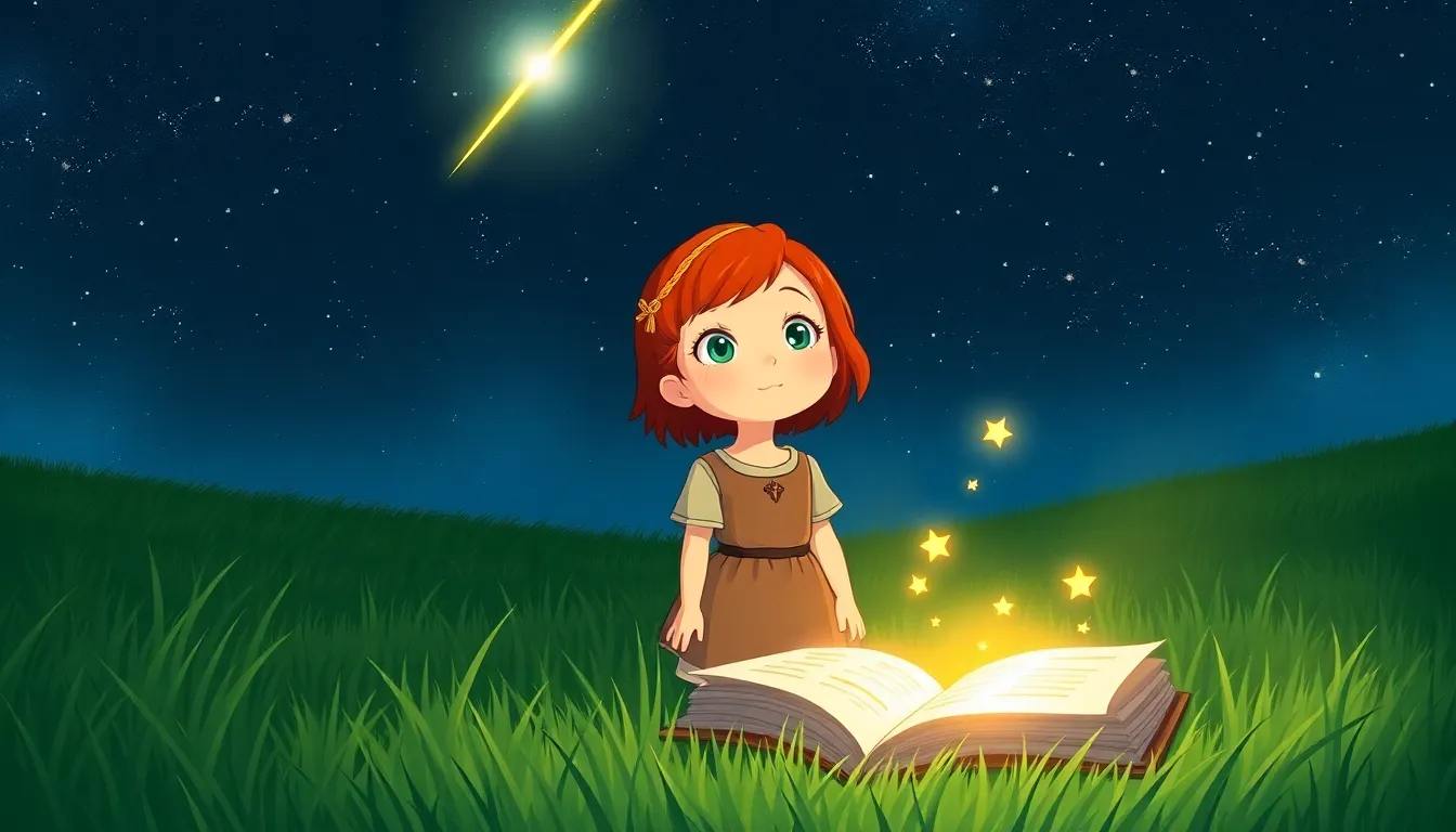 Le Magicien de l'Étoile Filante 1 Illustration de La Découverte de la Magie