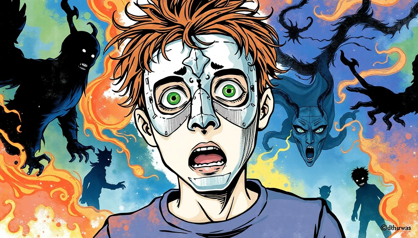 Le Masque de l'Esprit : Une exploration mystique au-delà du réel 2 Illustration de Les Premières Visions et Révélations