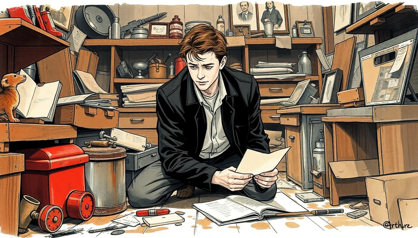 Illustration de L'Atelier des Souvenirs Perdus