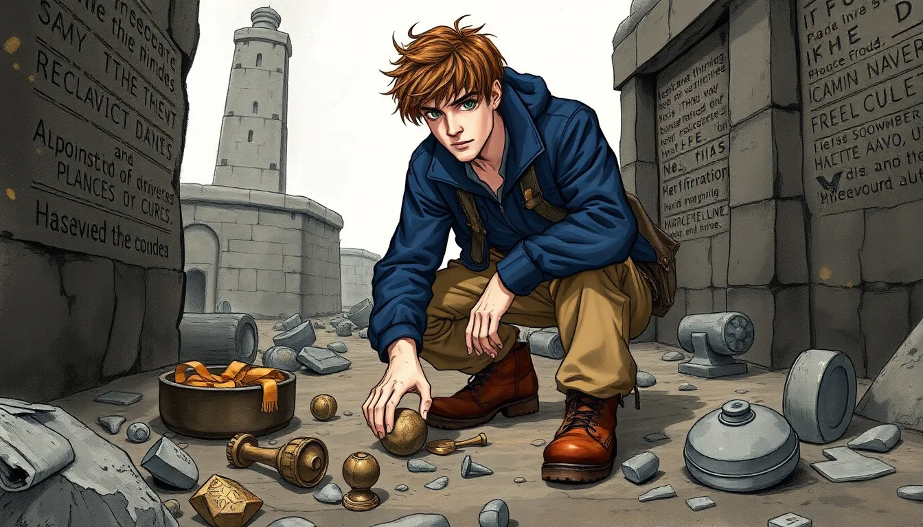 Illustration de Les Échos du Passé