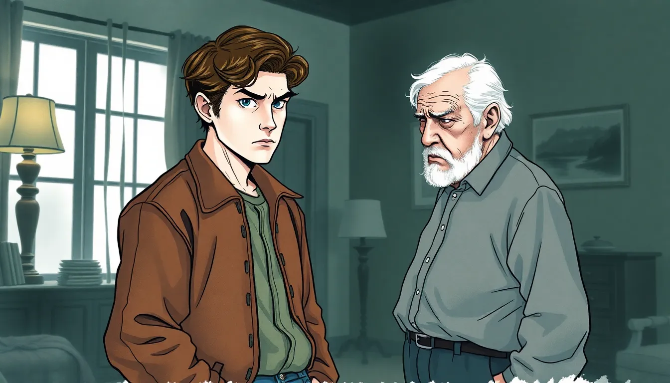 Les Ombres de la Mémoire : Mystère personnel et psychologie des souvenirs 4 Illustration de Confrontation avec le passé