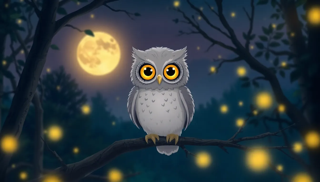 Illustration de La Petite Chouette