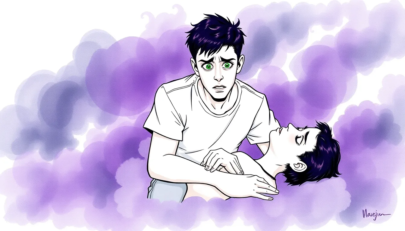 Illustration du réveil brutal