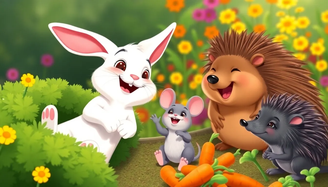 Illustration de La Course aux Carottes