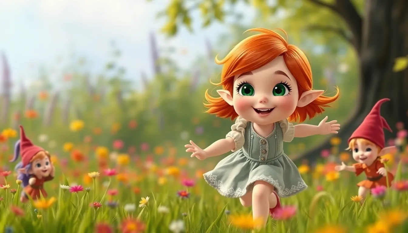 Illustration de Rencontre avec les Lutins