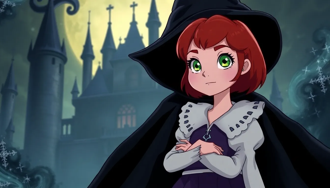 Illustration de La Sorcière des Ombres