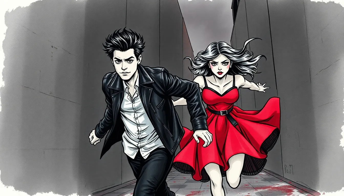 Illustration de La traque des ombres