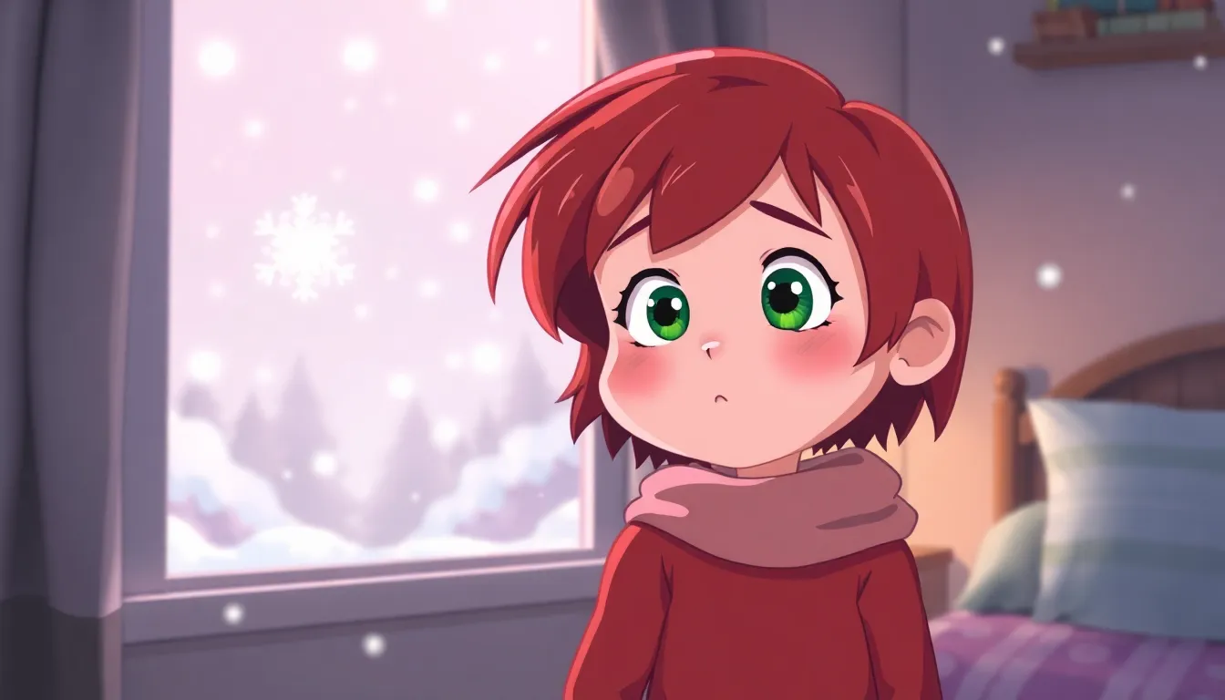 Les Aventures de Lila au Pôle Nord 1 Illustration de Lila découvre le Pôle Nord