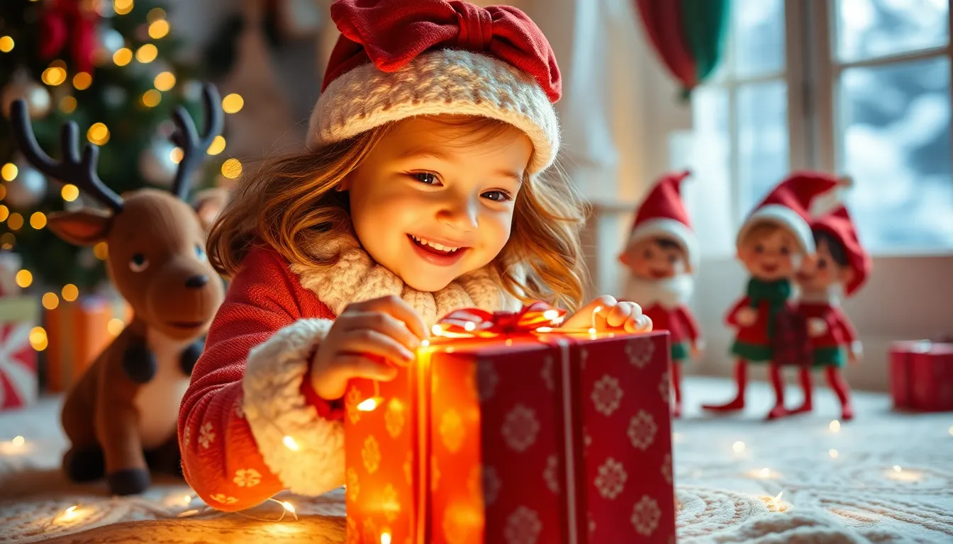 Les Aventures de Lila au Pôle Nord 5 Illustration de La surprise de Noël