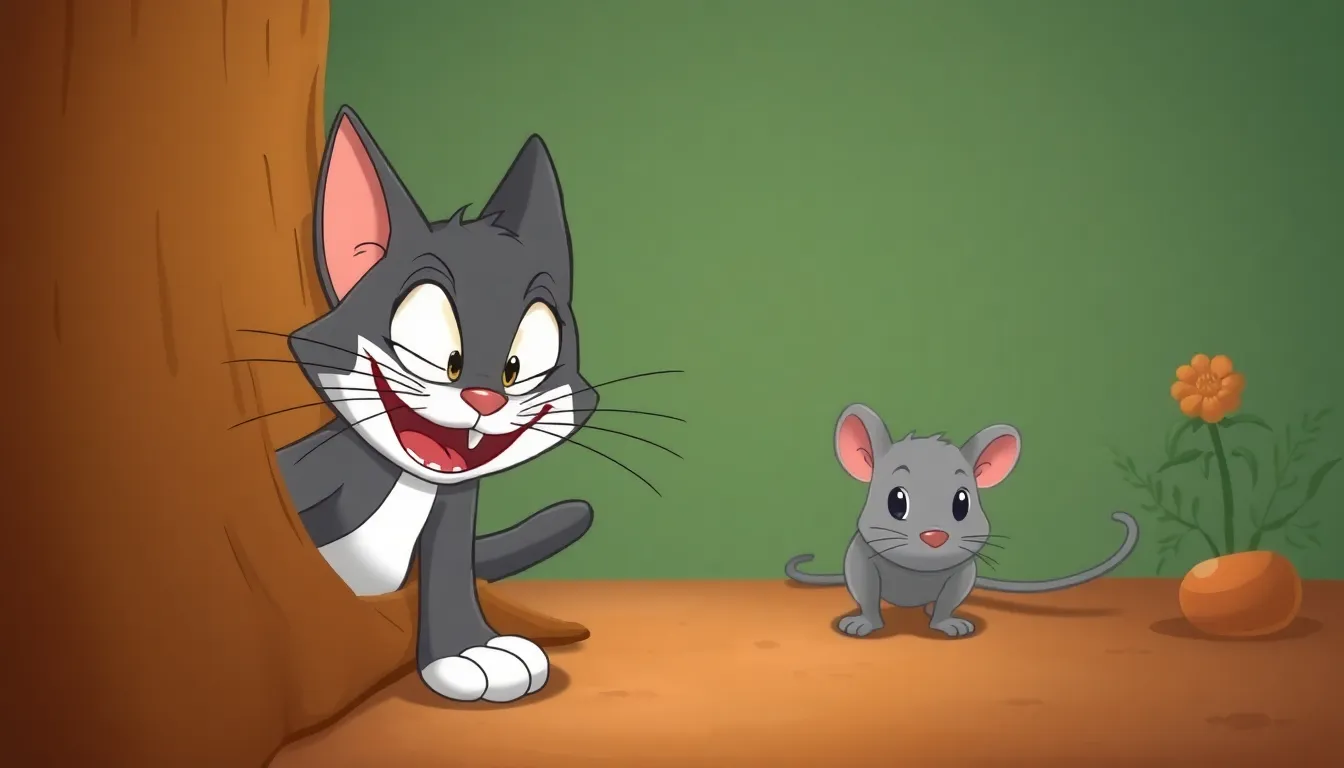 Les Petites Farces de Poupie la Souris 4 Illustration de Le Retour de Titi