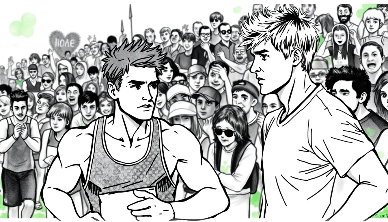 Unis par le Jeu : L'Essence de l'Esprit Sportif 1 Illustration de Les Cœurs en Résonance