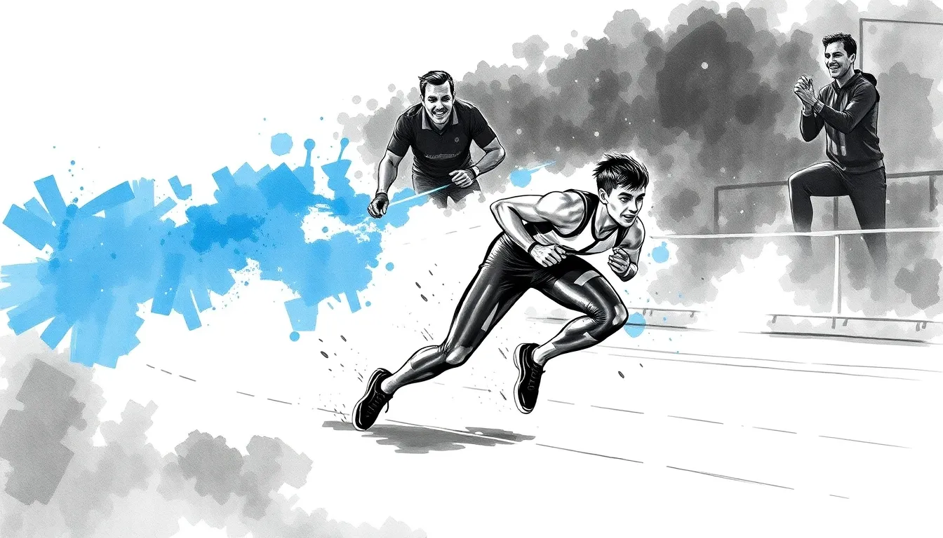 Unis par le Jeu : L'Essence de l'Esprit Sportif 2 Illustration de La Danse du Dépassement