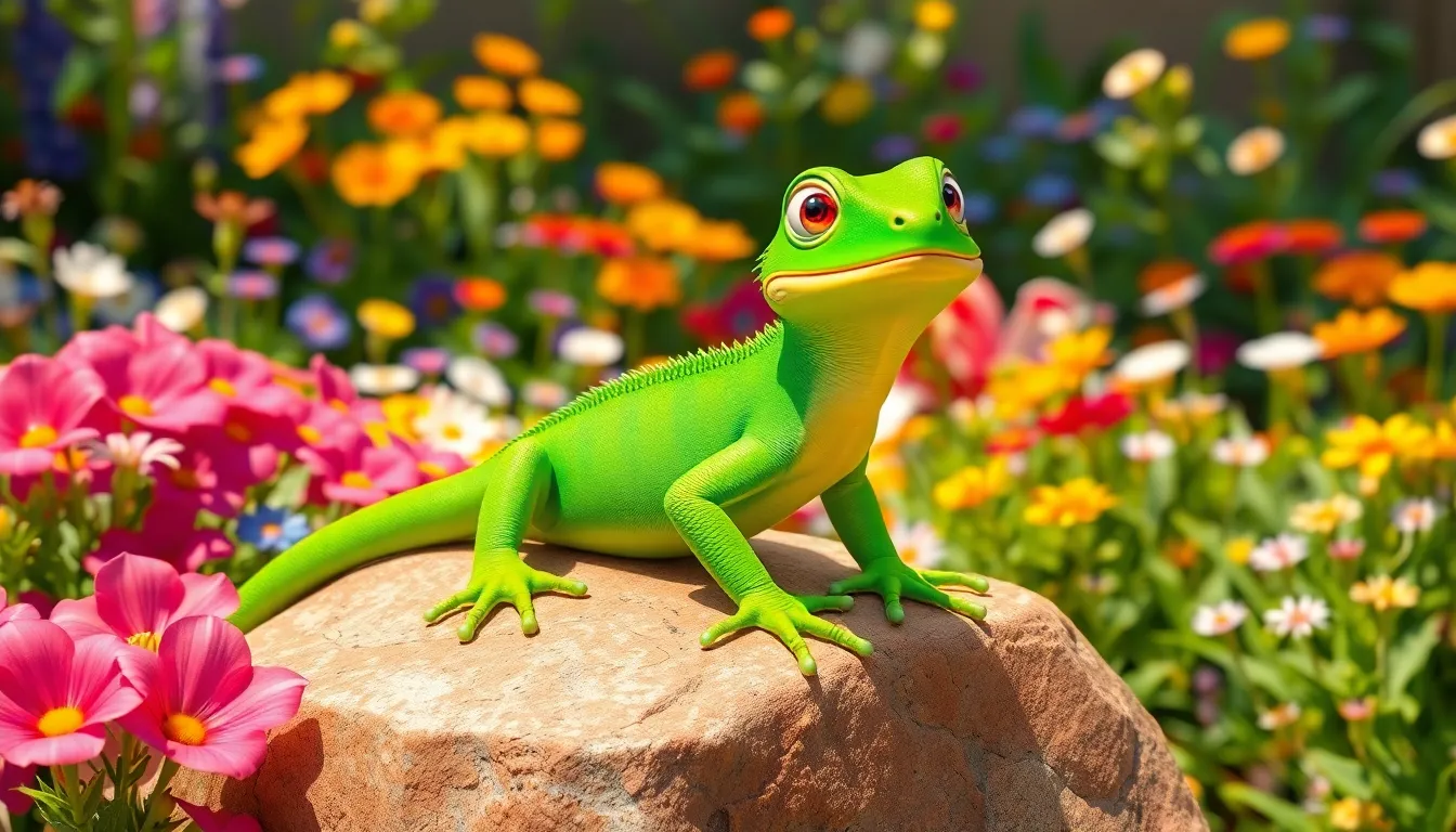 Lucas le Lézard et les Sableuses 1 Illustration de La Naissance de Lucas