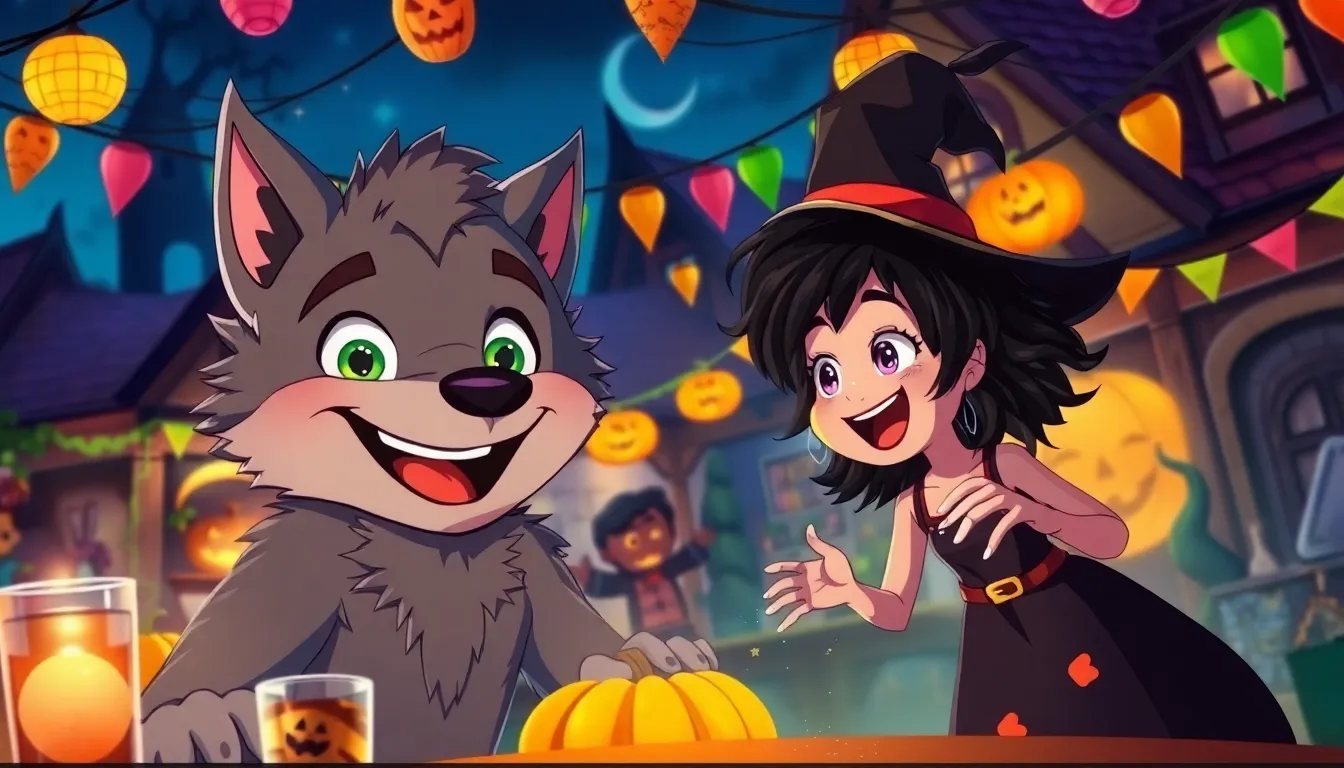 Les Loups-Garous Rieurs 5 Illustration de La Grande Fête