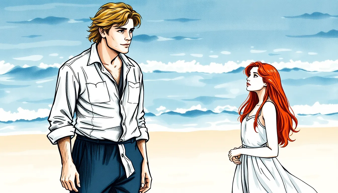 Les Visages du Vent : Aventure à la recherche des esprits du vent 1 Illustration de Un Marin en Quête des Esprits du Vent