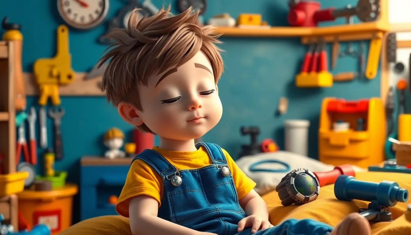 Le Monde des Rêves de Benny le Bricoleur 1 Illustration de L'Atelier de Benny