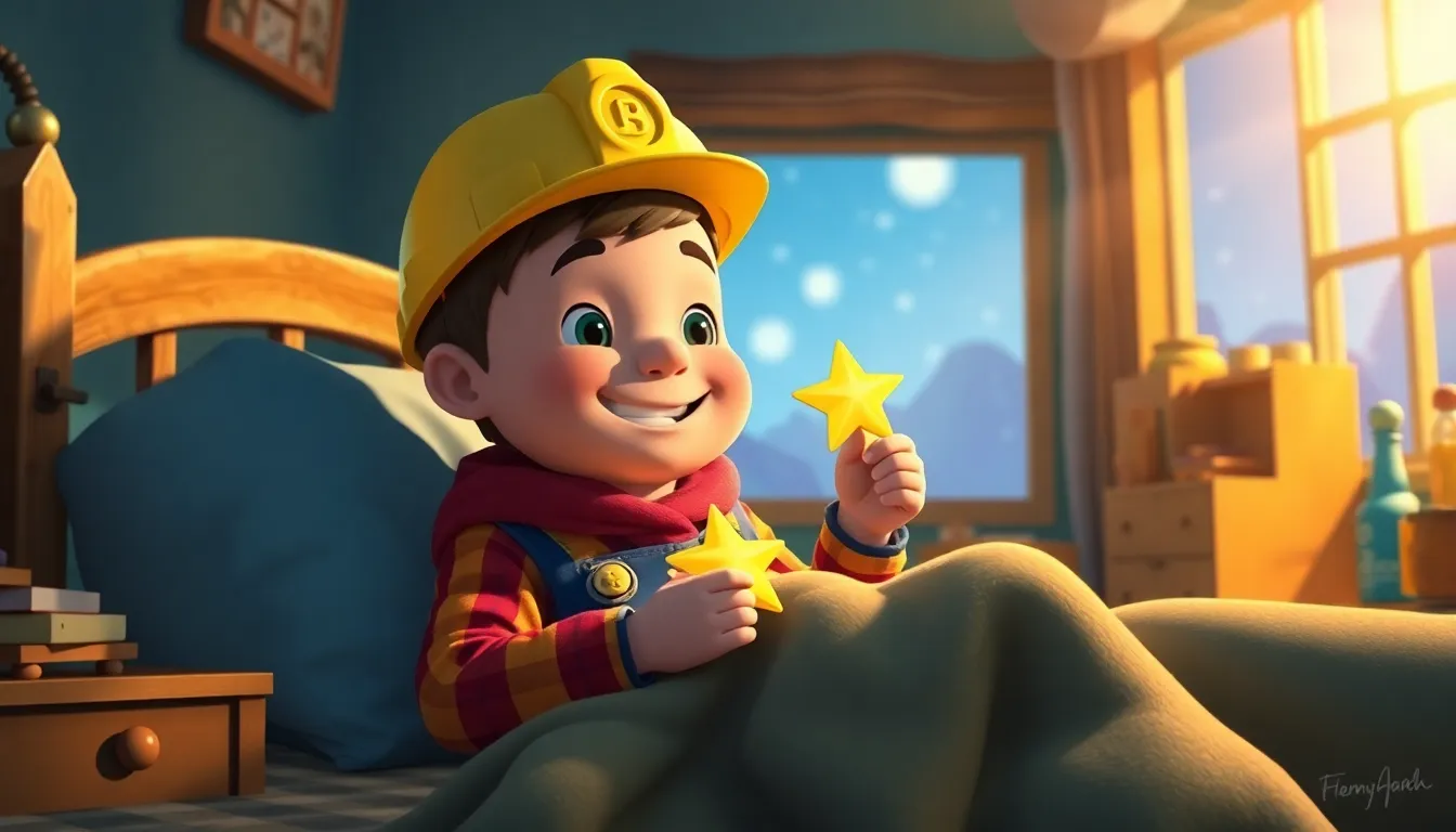 Le Monde des Rêves de Benny le Bricoleur 6 Illustration de Le Retour à la Réalité