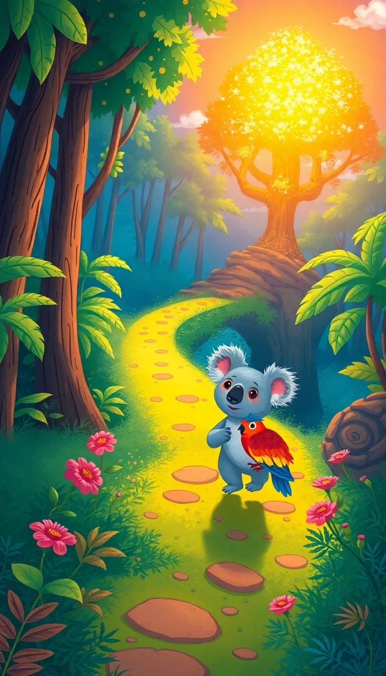 Kiki le Koala et l'Arbre Doré