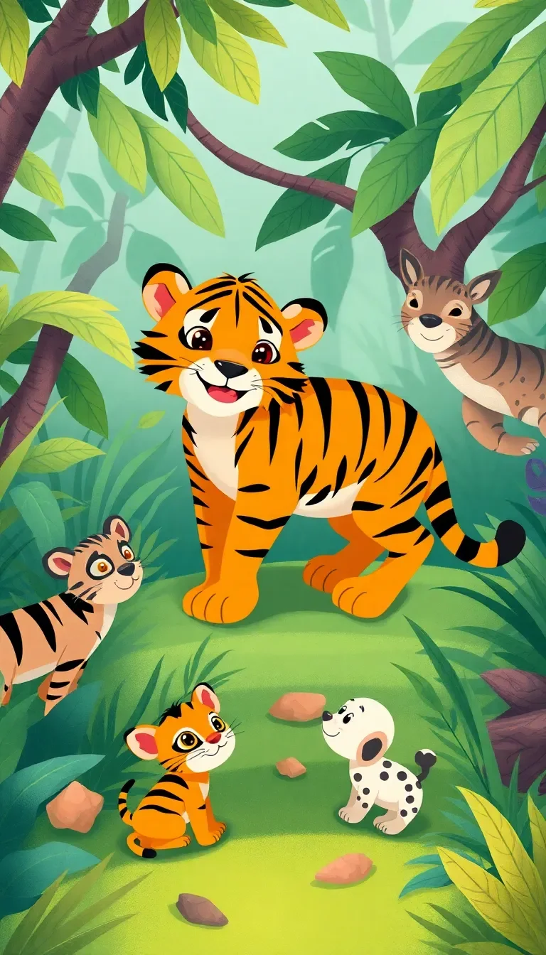 La Gentillesse de Téo le Tigre