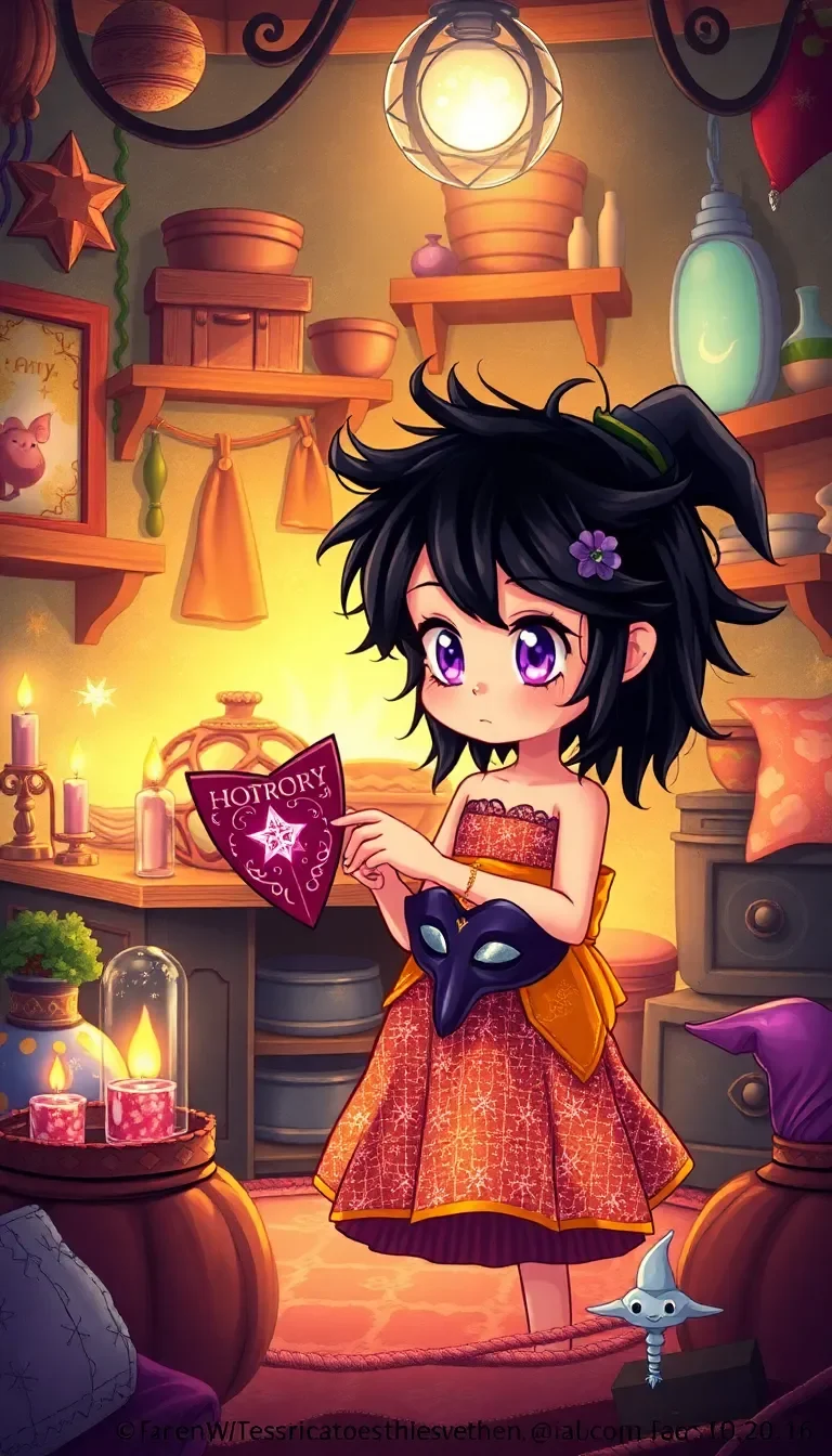 La Petite Sorcière et le Bal Masqué