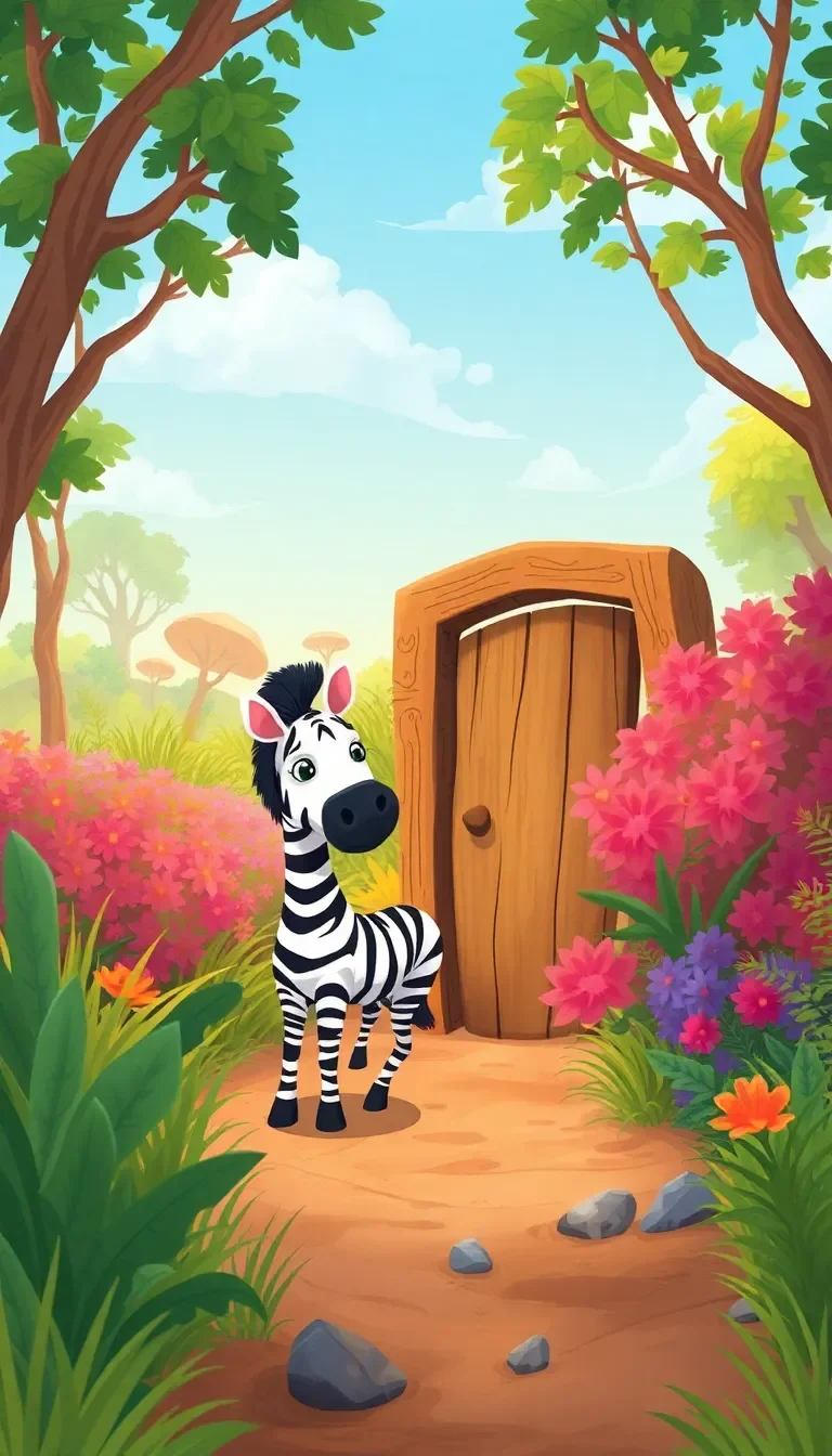 Zoé le Zèbre et le Jardin Magique