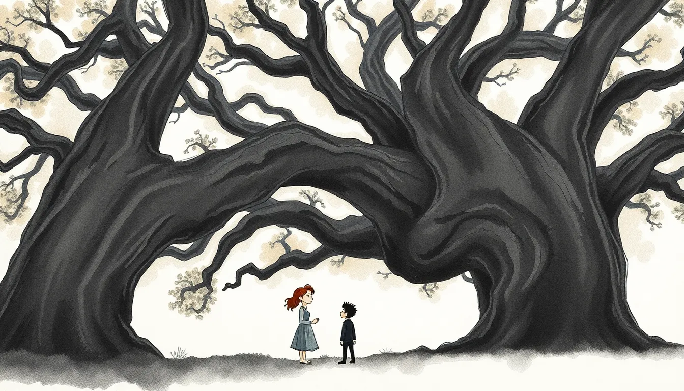 Le Jardins des Sages : Échos d'une vie partagée 3 Illustration de Le Murmure des Vieux Chênes