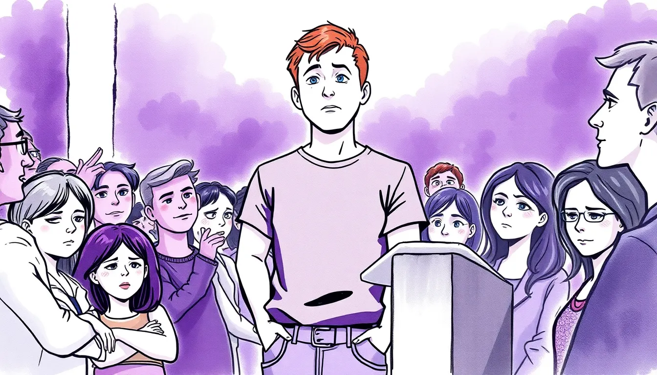 Les Larmes du Destin : Poésie sur l'impact des émotions 5 Illustration de L'Appréhension des Larmes