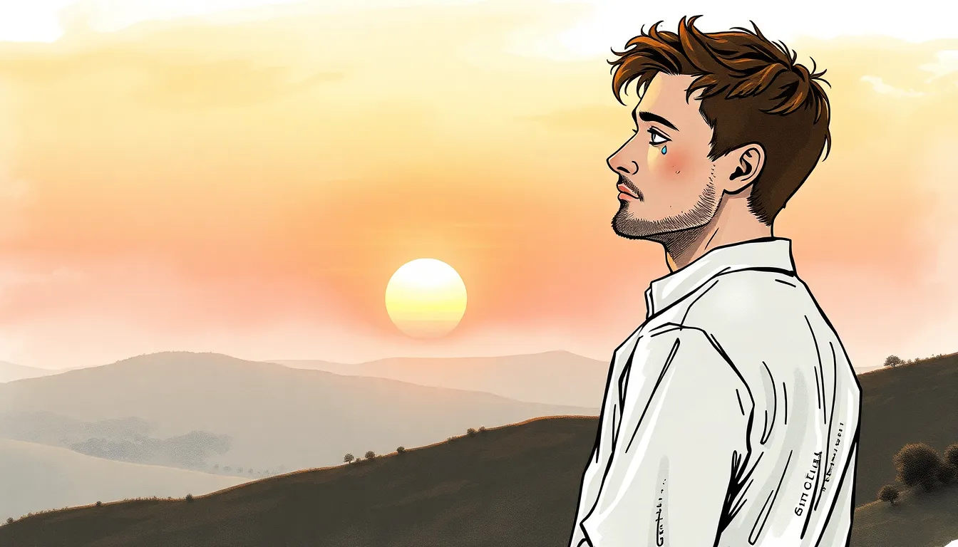 Les Larmes du Destin : Poésie sur l'impact des émotions 6 Illustration de La Catharsis des Émotions