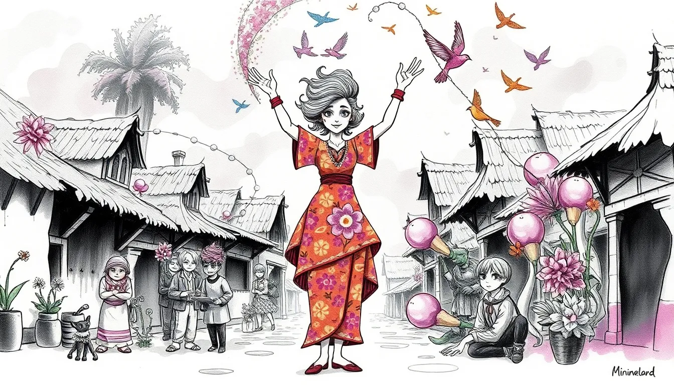 Les Ailes de l'Imagination : Évasion vers un monde fantastique 5 Illustration de La Fusion des Mondes